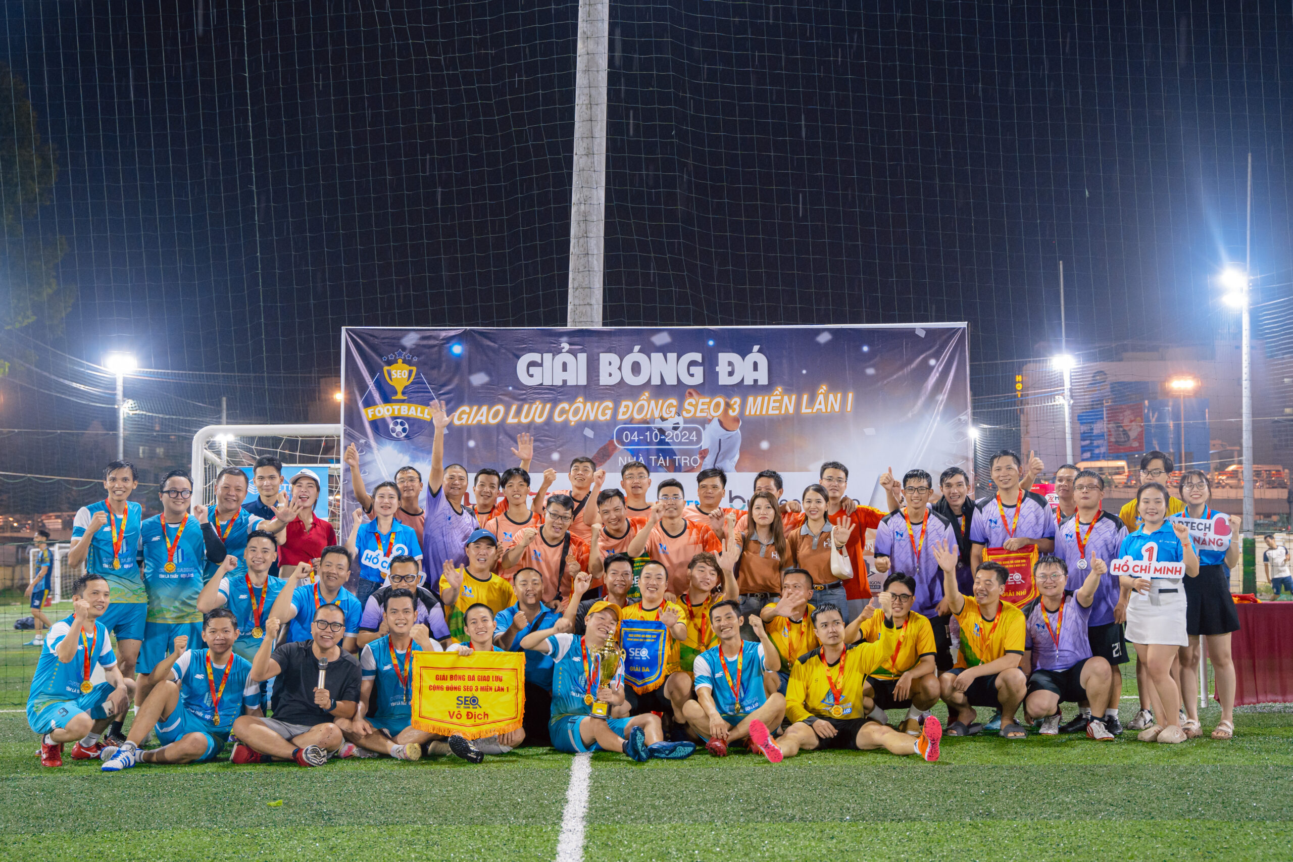 SEOViP đồng hành tổ chức giải bóng đá “Giao Lưu Cộng Đồng SEO 3 Miền Lần I”